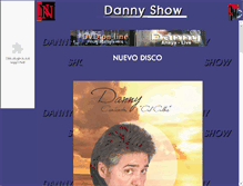 Tablet Screenshot of dannyshow.com